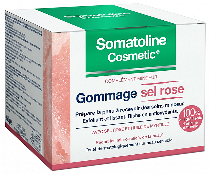 Peeling z różową solą - Somatoline Cosmetic Pink Salt Scrub — Zdjęcie N1