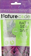 Kup Sól do kąpieli z kwiatem lawendy i olejkami eterycznymi - Nature Code Bath Sea Salt