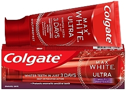 Pasta do zębów - Colgate Max White Ultra Multi Protect  — Zdjęcie N1