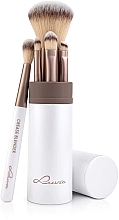 Kup Zestaw pędzli do makijażu, 5 szt. - Luvia Cosmetics Macchiato Travel Brush Set