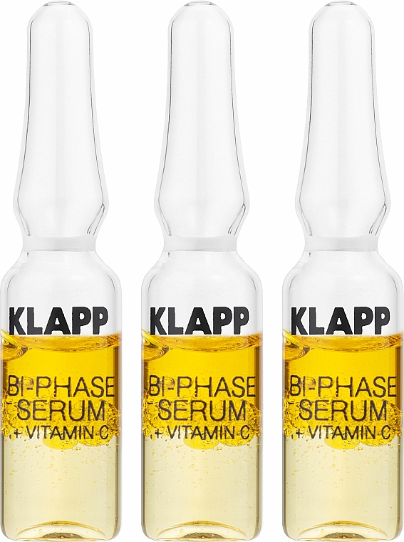 Dwufazowe serum z witaminą C - Klapp Bi-Phase Serum Vitamin C — Zdjęcie N2