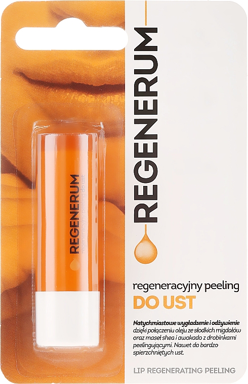 Regeneracyjny peeling do ust - Aflofarm Regenerum Lip Peeling