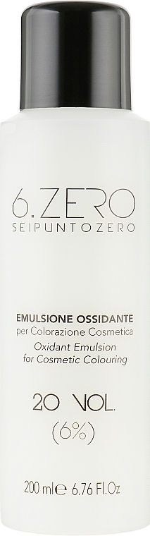 Emulsja utleniająca - Seipuntozero Scented Oxidant Emulsion 20 Volumes 6%