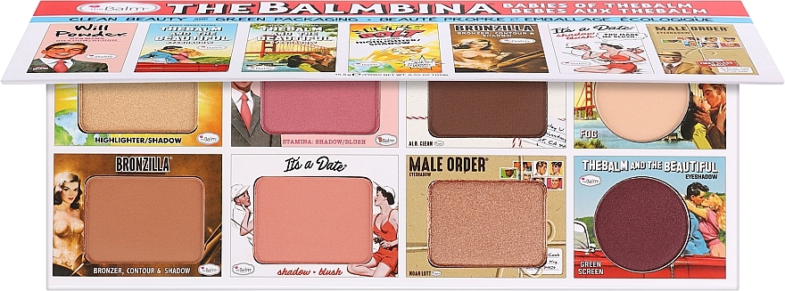 Paleta do makijażu - theBalm The Balmbina Babies Of theBalm Palette