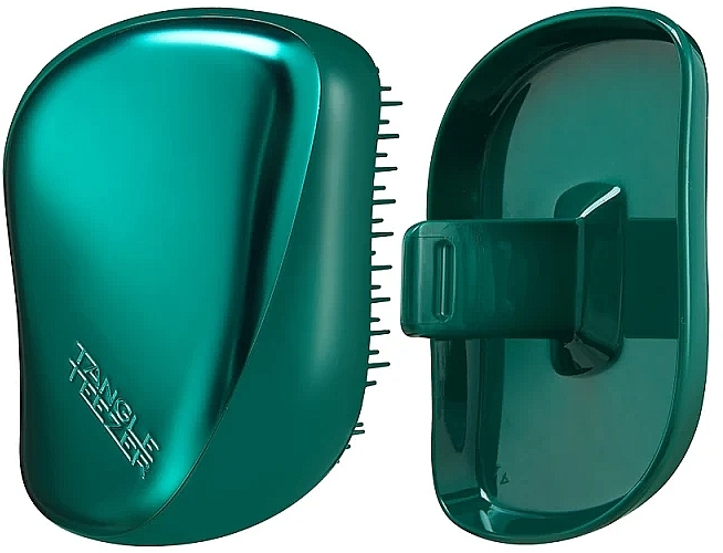 Szczotka do włosów - Tangle Teezer Compact Styler Emerald Green — Zdjęcie N1