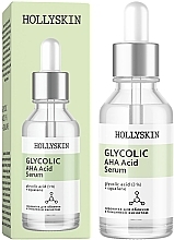 Serum do twarzy z kwasem glikolowym - Hollyskin Glycolic AHA Acid Serum — Zdjęcie N2