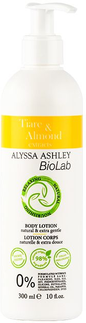 Alyssa Ashley Biolab Tiare & Almond - Perfumowane mleczko do ciała — Zdjęcie N1