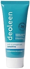 Dezodorant do ciała - Deoleen Anti-Perspirant Sensitive Cream  — Zdjęcie N1