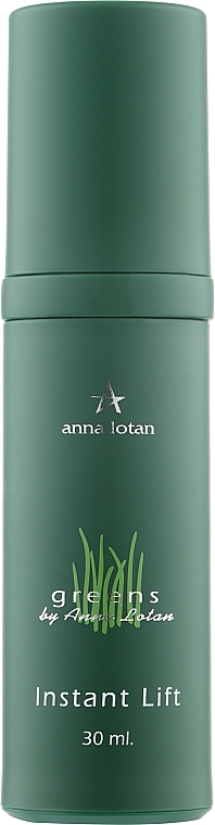 Aktywne podwójnie liftingujuące serum do twarzy - Anna Lotan Greens Instant Lift