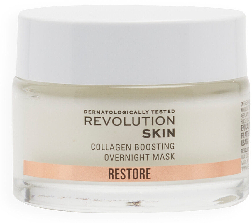 Kolagenowa maseczka na noc - Revolution Skin Restore Collagen Boosting Overnight Mask — Zdjęcie N1