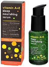 Kup Serum do twarzy z witaminą A + E i różą damasceńską - Poola&Bloom Vitamin A + E Deep Nourishing Serum