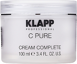 Skoncentrowany krem do intensywnej rewitalizacji skóry - Klapp C Pure Cream Complete — Zdjęcie N3