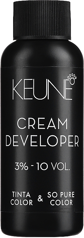 Krem-utleniacz 3% - Keune Tinta Cream Developer 3% 10 Vol — Zdjęcie N1