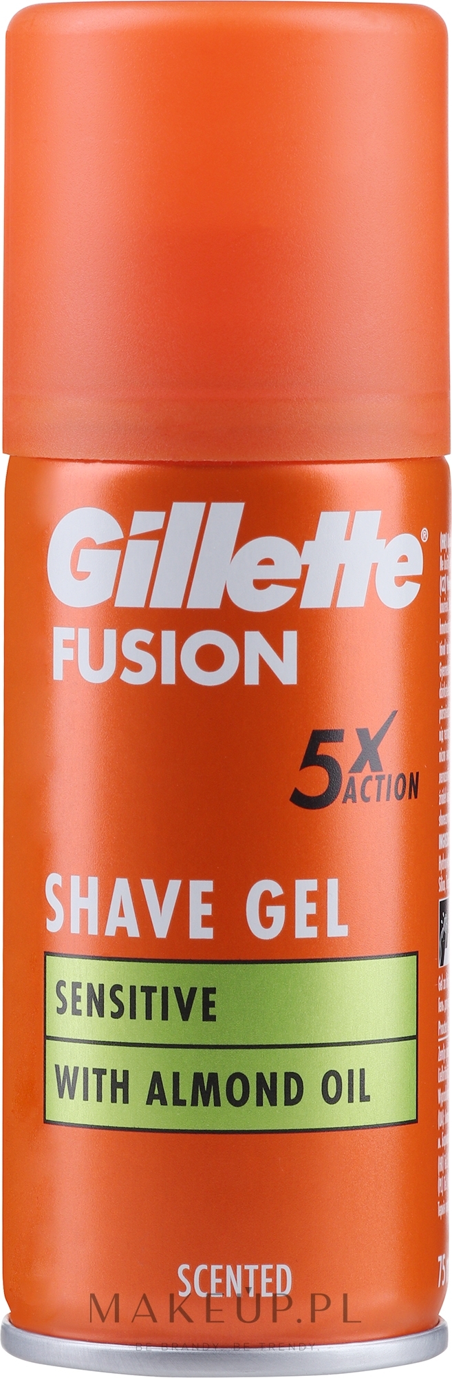 Ultranawilżający żel do golenia - Gillette Fusion 5 Ultra Moisturizing Shave Gel — Zdjęcie 75 ml
