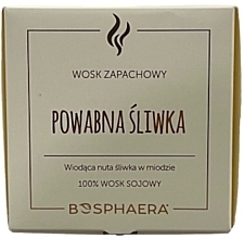 Kup Zapachowy wosk sojowy Powabna śliwka - Bosphaera Soy Wax Charming Plum