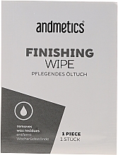 Paski z woskiem do depilacji ciała - Andmetics Body Wax Strips (strips/20pcs + wipes/2pcs) — Zdjęcie N2