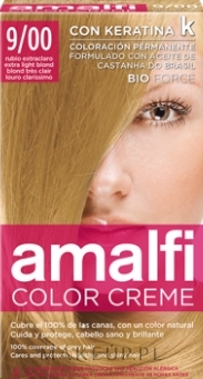 PRZECENA! Kremowa farba do włosów - Amalfi Color Creme Hair Dye * — Zdjęcie 9/00 - Extra Light Blonde
