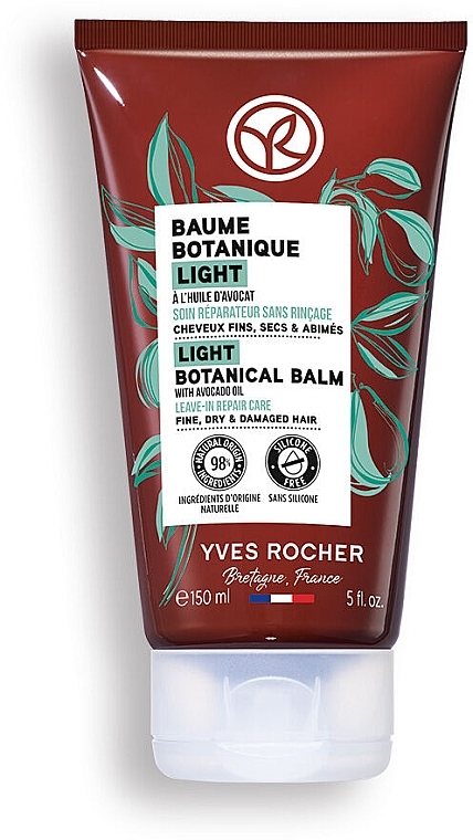 Balsam do włosów - Yves Rocher Light Botanical Balm Leave-In Repair Care — Zdjęcie N1