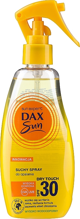 Suchy spray do opalania SPF 30 - DAX Sun — Zdjęcie N1