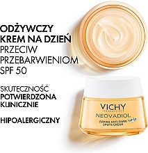 Odżywczy krem ​​do twarzy na dzień - Vichy Neovadiol Nourishing Cream SPF50 — Zdjęcie N4