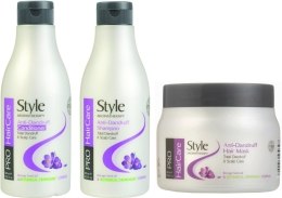 Kup Zestaw kosmetyków przeciwłupieżowych - Style Aromatherapy Pro HairCare (shmp/400ml + cond/400ml + mask/500ml)