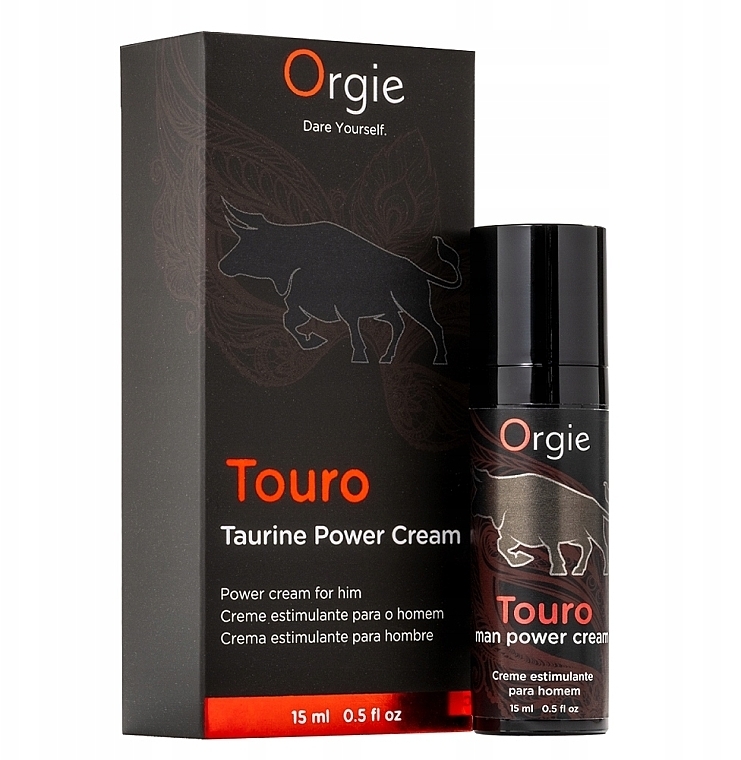 Krem przedłużający dla mężczyzn - Orgie Touro Taurine Power Cream For Him — Zdjęcie N3