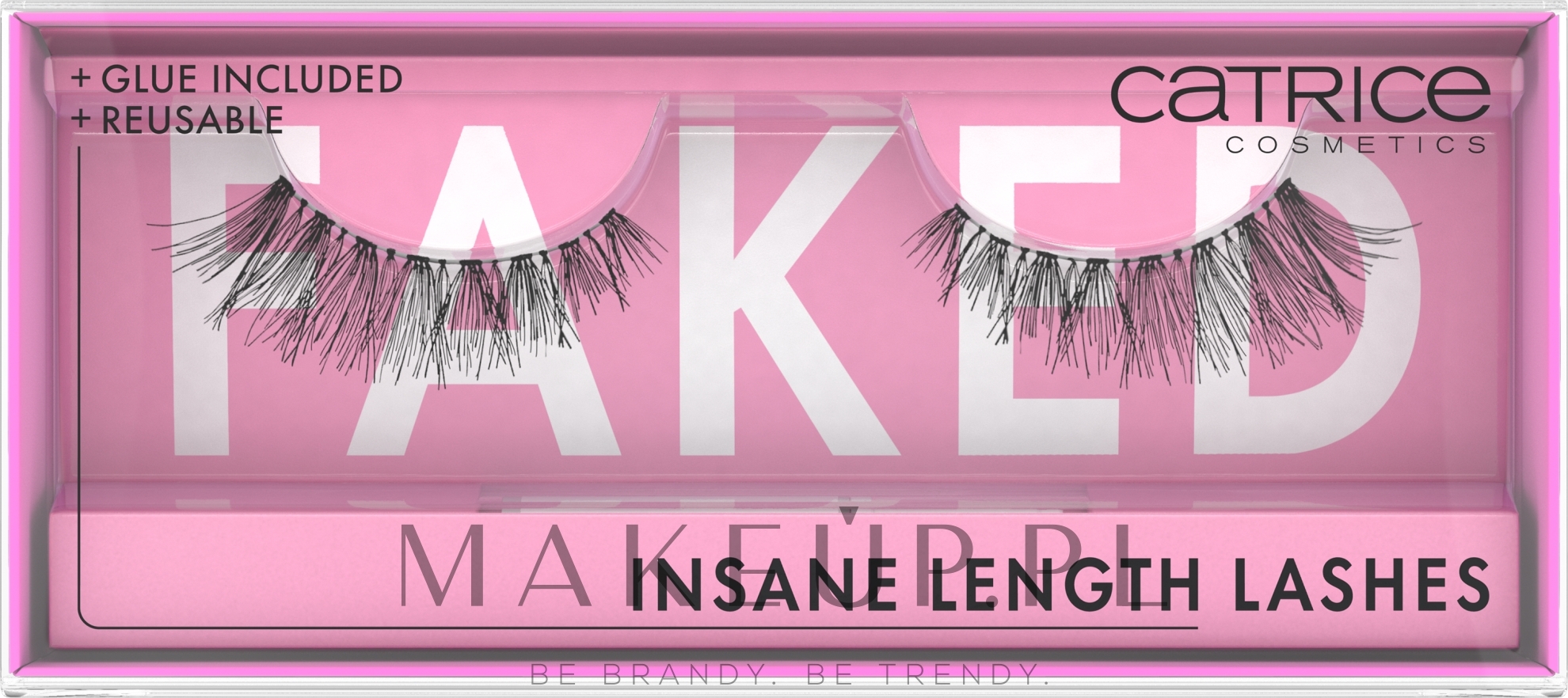 Sztuczne rzęsy - Catrice Faked Insane Length Lashes — Zdjęcie 2 szt.