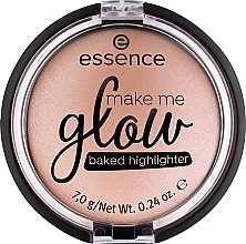 Rozświetlacz do twarzy - Essence Make Me Glow Baked Highlighter — Zdjęcie N1