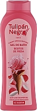 Kup Żel do kąpieli i pod prysznic o zapachu słodkich truskawek - Tulipan Negro Yummy Cream Edition Strawberry Kisses Bath And Shower Gel