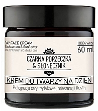 Kup Naturalny krem wygładzający do twarzy na dzień - Nova Kosmetyki Czarna porzeczka & Słonecznik