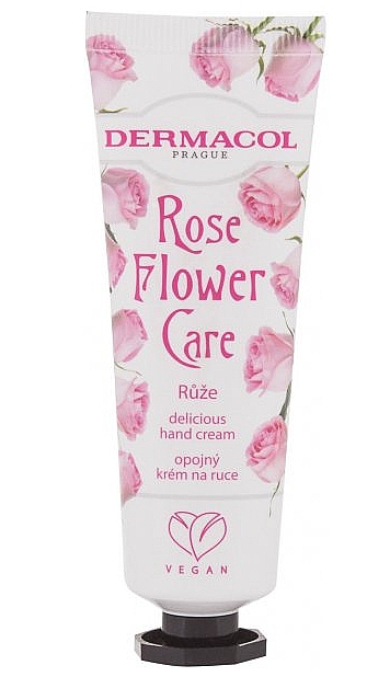 Krem do rąk - Dermacol Rose Flower Care Hand Cream — Zdjęcie N1