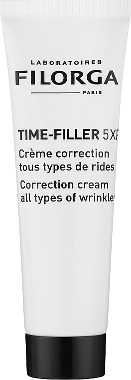 Przeciwzmarszczkowy krem do twarzy w tubce - Filorga Time-Filler 5XP Correcting Cream Tube
