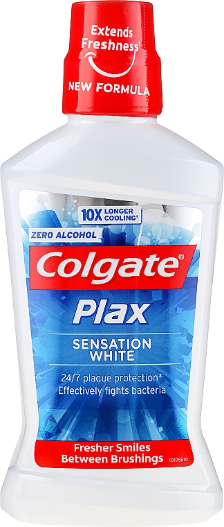 Płyn do płukania jamy ustnej - Colgate Plax Sensation White — Zdjęcie N1