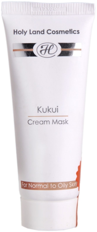 Zmniejszająca maska - Holy Land Cosmetics Kukui Cream Mask For Normal To Oily Skin