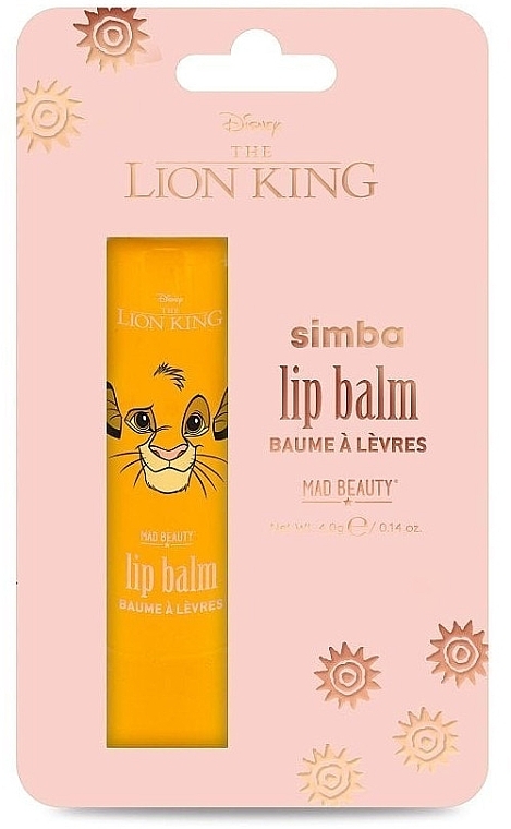 Balsam do ust - Mad Beauty Disney The Lion King Simba Lip Balm — Zdjęcie N2