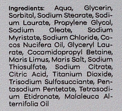Naturalne glicerynowe mydło w kostce Błoto z Morza Martwego i olejek z drzewa herbacianego - E-Fiore — Zdjęcie N7