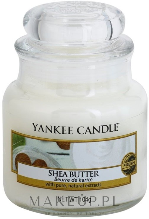 Świeca zapachowa w słoiku - Yankee Candle Shea Butter — Zdjęcie 104 g