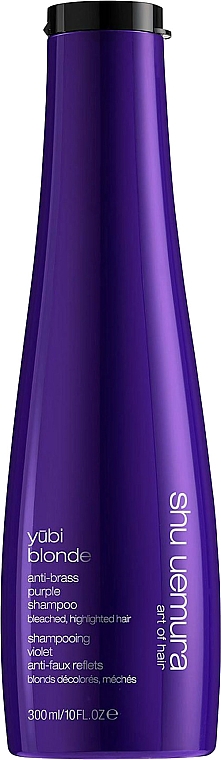 Szampon neutralizujący żółte odcienie - Shu Uemura Art Of Hair Yubi Blonde Anti Brass Purple Shampoo — Zdjęcie N1