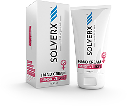 Kup Krem do rąk do skóry wrażliwej - Solverx Sensitive Skin Hand Cream