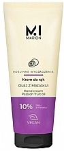Kup Krem do rąk z olejkiem z marakui - Marion Hand Cream Passion Fruit Oil