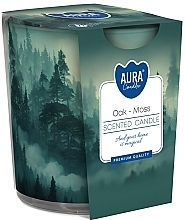 Kup Świeca zapachowa w szkle Oak and Moss - Bispol Scented Candle Oak-Moss