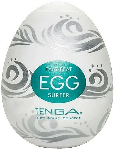 Jednorazowy masturbator w kształcie jajka - Tenga Egg Surfer — Zdjęcie N1