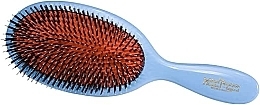 Szczotka do włosów, niebieska - Mason Pearson Pocket Sensitive Bristle Hairbrush SB4 Blue — Zdjęcie N1