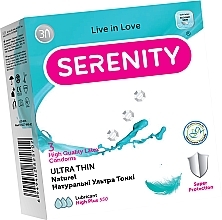 Kup Ultra cienkie prezerwatywy, 3 szt. - Serenity Ultra Thin