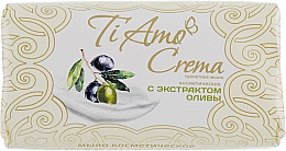Kup Mydło w kostce z ekstraktem z oliwek - Mylovarennye traditsii Ti Amo Crema
