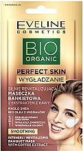 Silnie rewitalizująca maseczka bankietowa z ekstraktem z kawy - Eveline Cosmetics Perfect Skin  — Zdjęcie N1