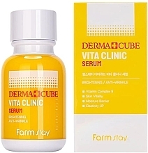 Kup Przeciwzmarszczkowe serum witaminowe do twarzy - FarmStay Derma Cube Vita Clinic Serum