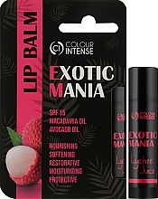 Balsam do ust Liczi - Colour Intense Exotic Mania Lip Balm — Zdjęcie N2