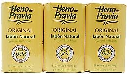 Heno de Pravia Original - Zestaw (soap 3 x 115 g) — Zdjęcie N1