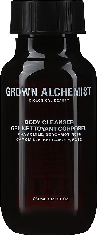 PREZENT! Żel do mycia ciała - Grown Alchemist Body Cleanser Chamomile, Bergamot & Rosewood — Zdjęcie N1